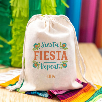 Personalized Fiesta Favor Bags