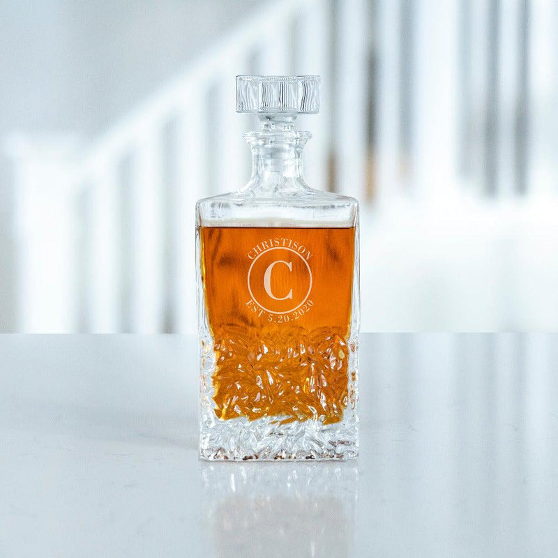 Personalized Kinsale Whiskey Decanter