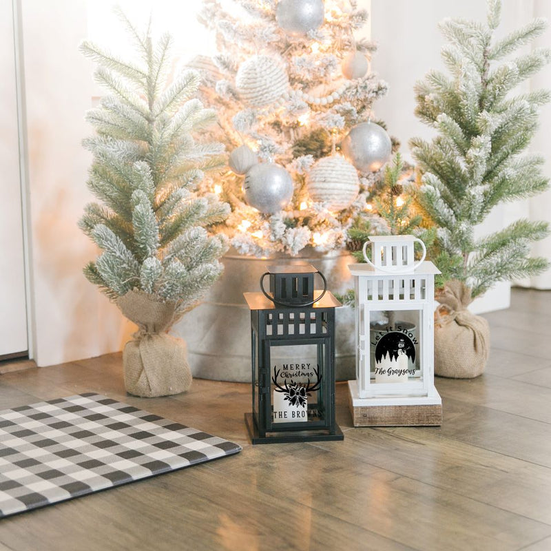 Personalized Holiday Lanterns