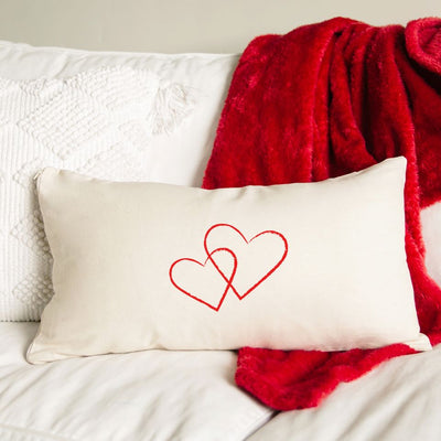 Personalized Valentine's Day Lumbar Pillow Covers