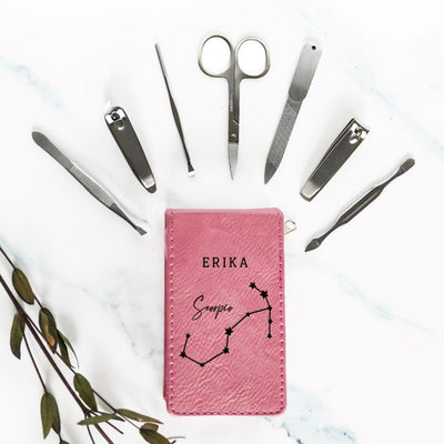 Personalized Zodiac Manicure Gift Set