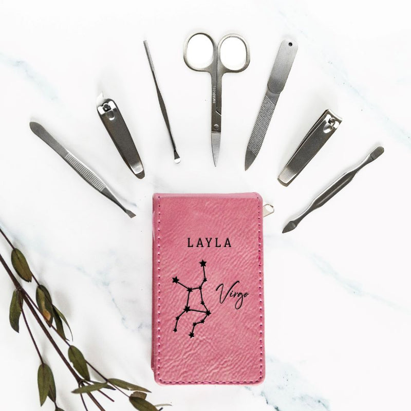Personalized Zodiac Manicure Gift Set