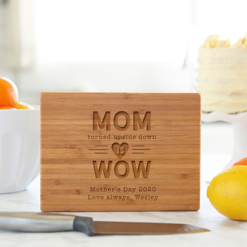 Personalized Bamboo Cutting Boards for Mom