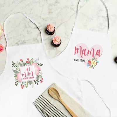 Personalized Mother's Day Aprons