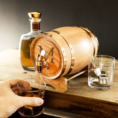 Personalized Mini Whiskey Barrel