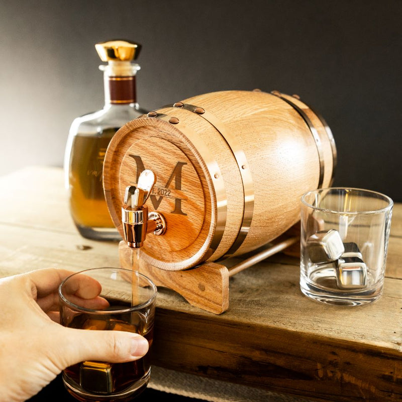 Personalized Mini Whiskey Barrel