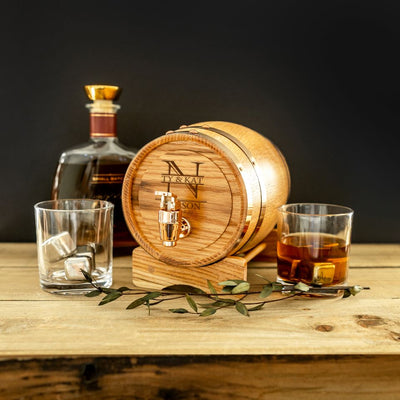 Personalized Mini Whiskey Barrel