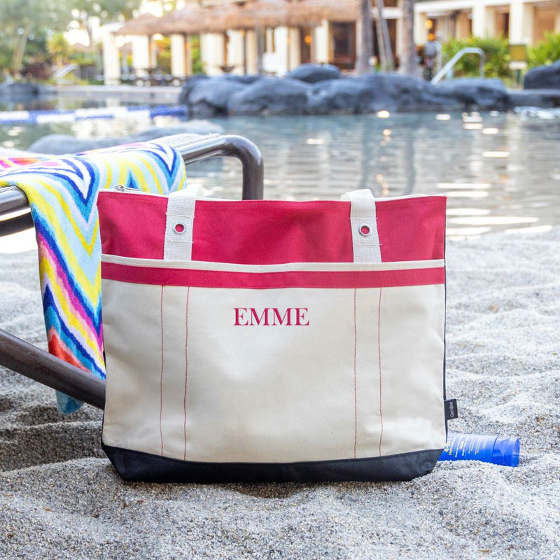 Personalized Tote Bag - Gym Bag - Monogrammed Tote