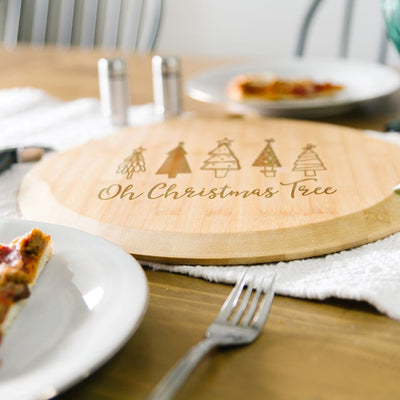 Personalized Lazy Susan - Christmas designs