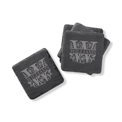 Corporate | Personalized Slate Coaster Sets