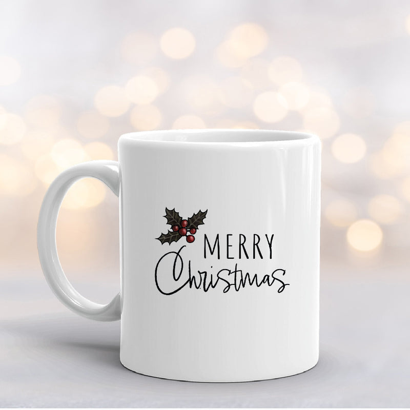 Non-Personalized 11 oz. Christmas Mugs