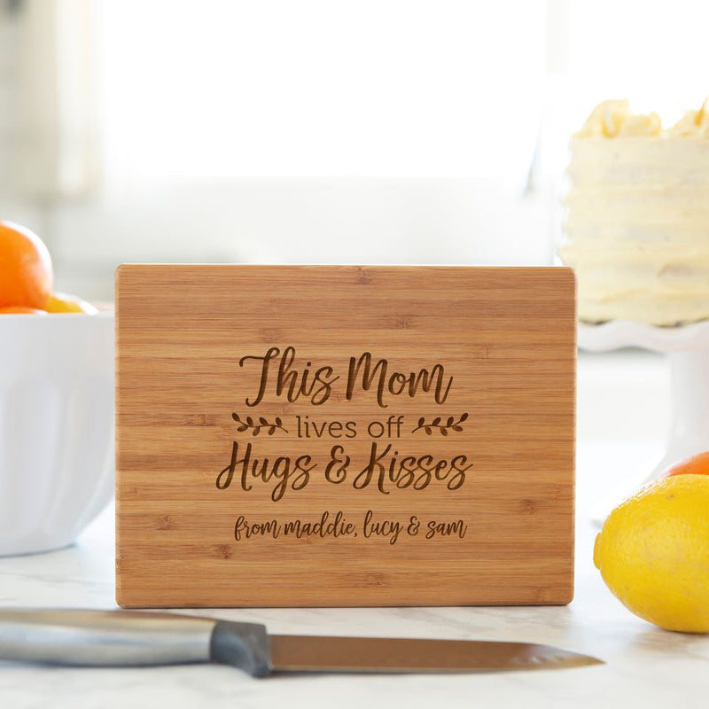 Personalized Bamboo Cutting Boards for Mom