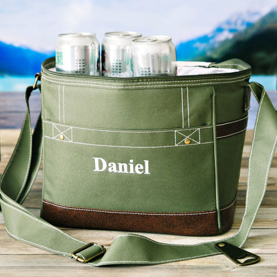 Personalized Trail Cooler - Insulated - Holds 12 Pack
