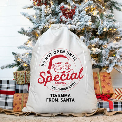Personalized Christmas Santa Bags (Velvet)