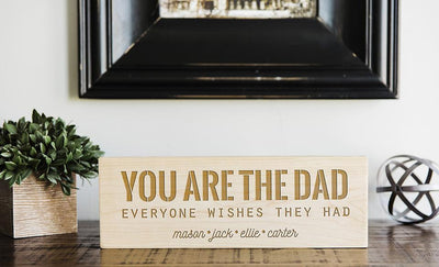 Personalized Signs for Dad and Grandpa