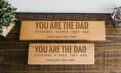 Personalized Signs for Dad and Grandpa