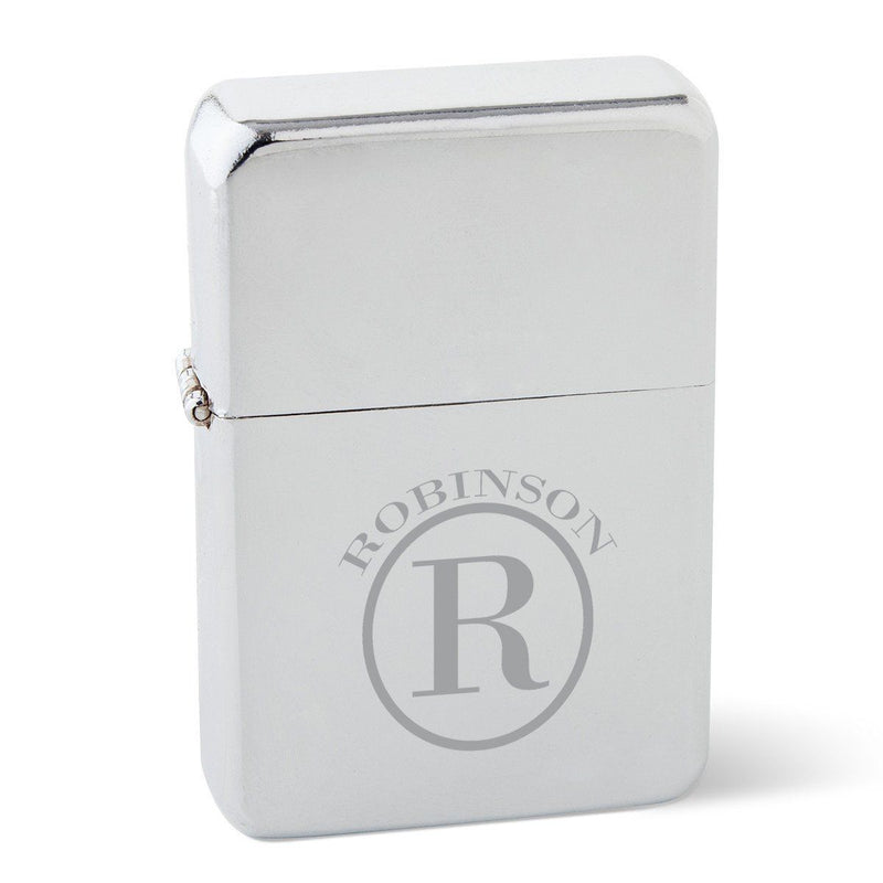 Personalized Chrome Oil Lighter Lighter - 4 Designs