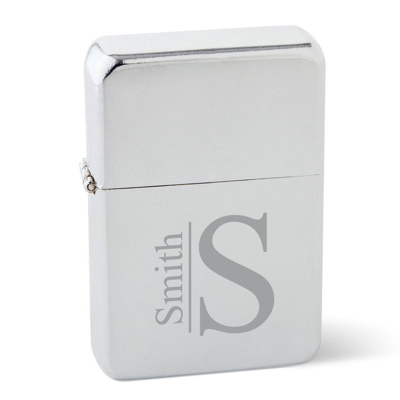 Personalized Chrome Oil Lighter Lighter - 4 Designs