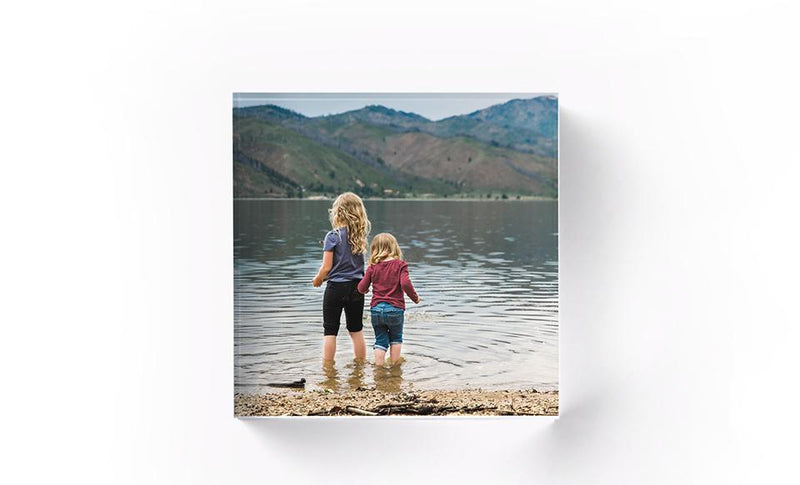 Personalized Acrylic Photography Display Blocks