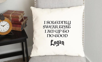 Personalized Wizard Throw Pillow Covers