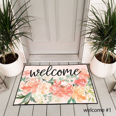 Corporate | Personalized Floral Doormats