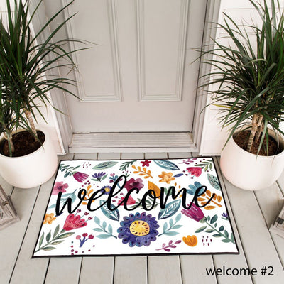 Corporate | Personalized Floral Doormats