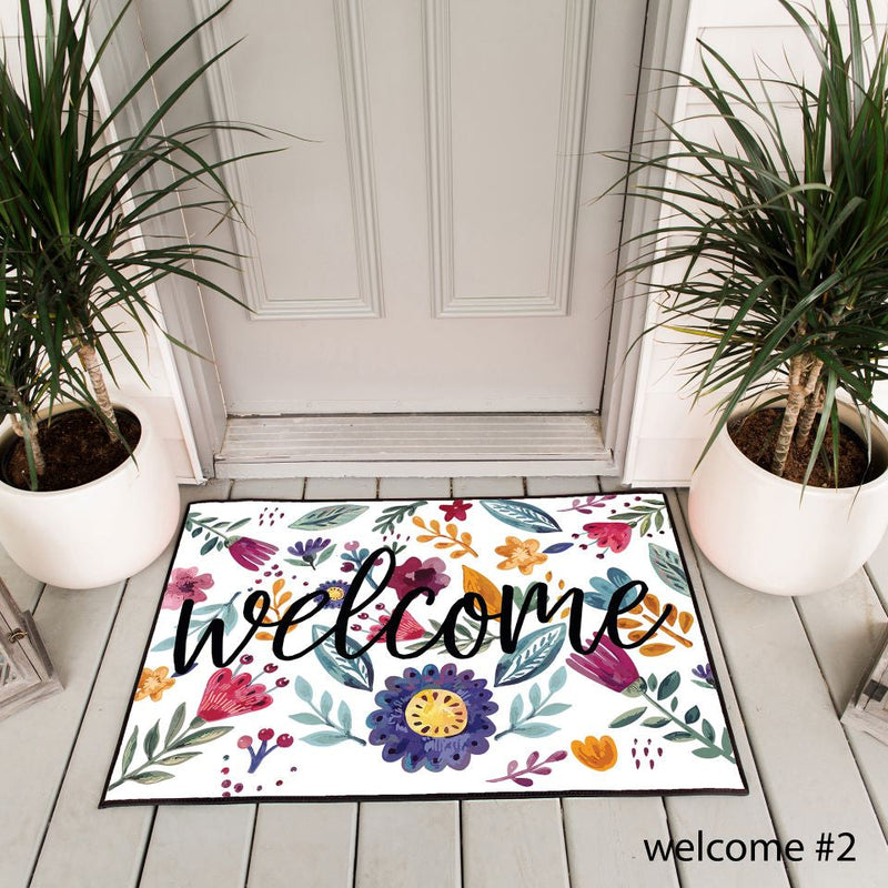 Corporate | Personalized Floral Doormats
