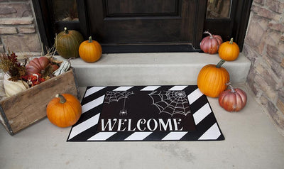 Personalized Layered Halloween Doormat Sets