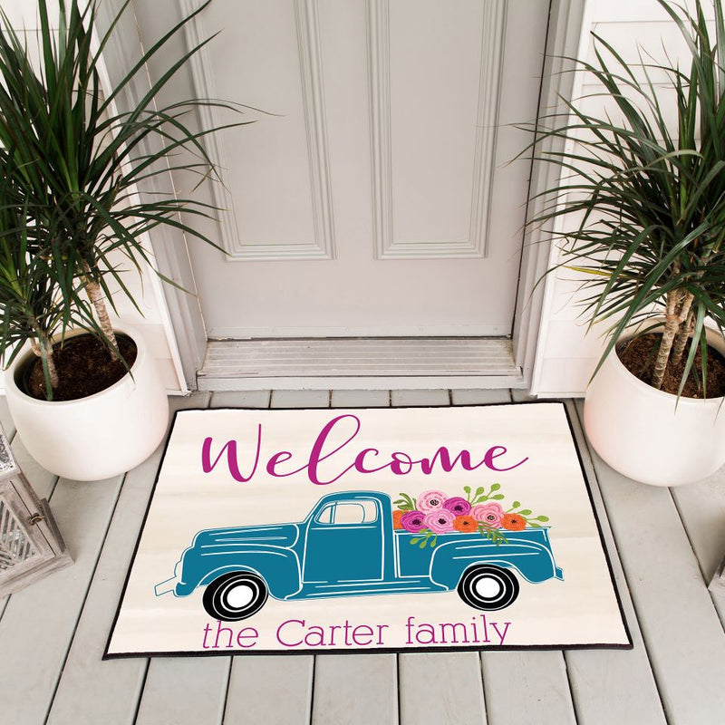 Corporate | Personalized Floral Doormats