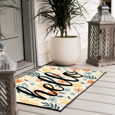 Corporate | Personalized Floral Doormats