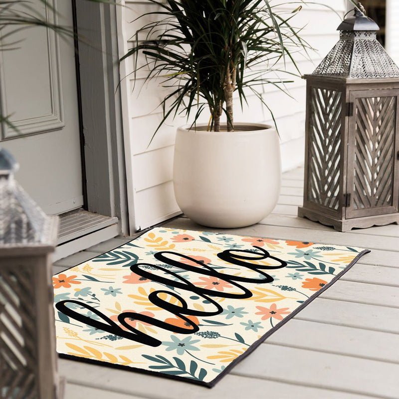 Corporate | Personalized Floral Doormats