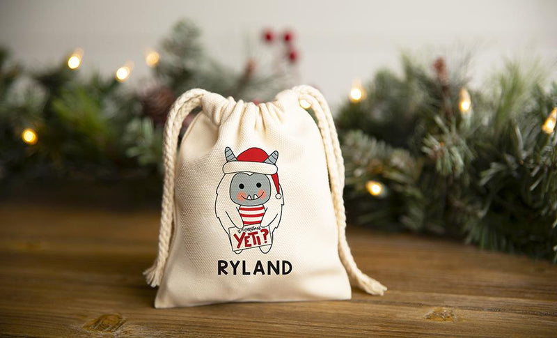 Personalized Holiday Gift Bags