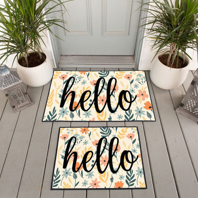 Corporate | Personalized Floral Doormats