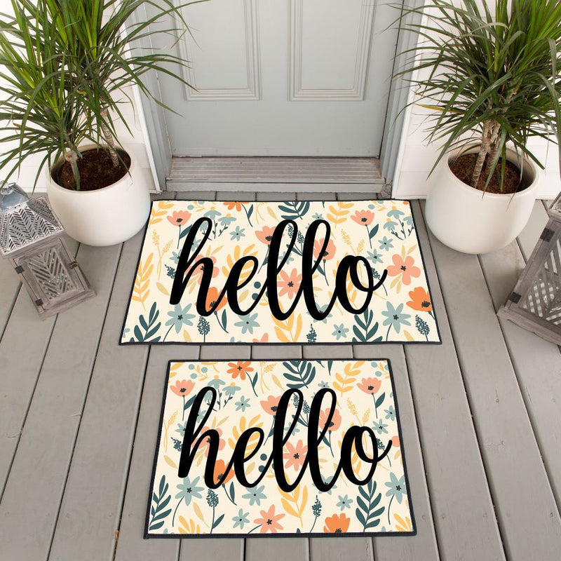 Corporate | Personalized Floral Doormats