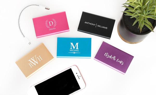 Personalized Powerful Power Banks
