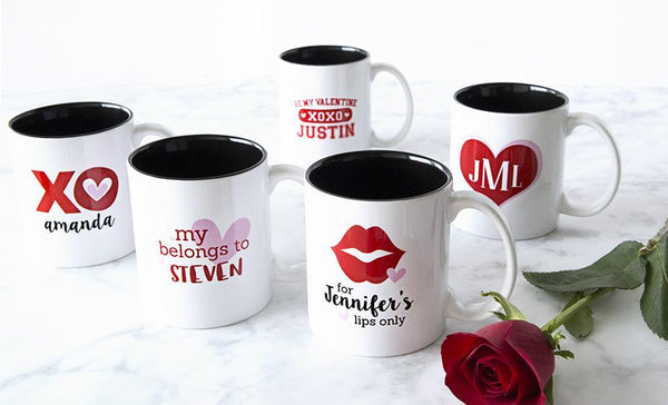 Personalized Love Themed Mugs