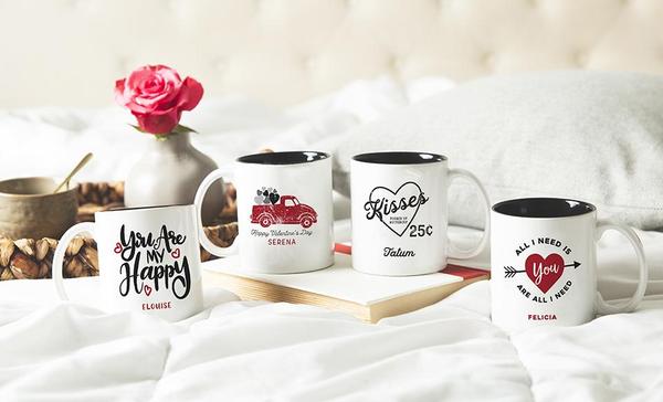 Personalized Valentine’s Day Mugs