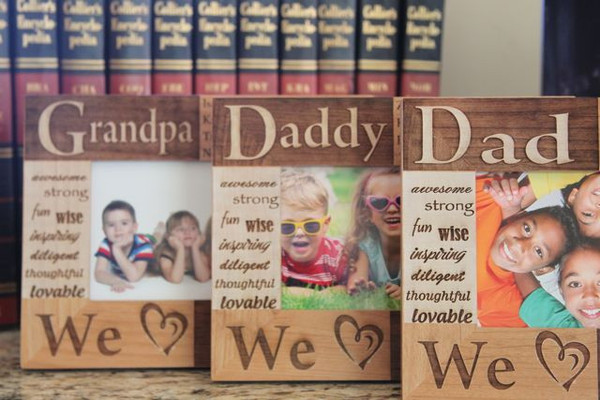 Personalized Dad/Grandpa/Papa Photo Frames