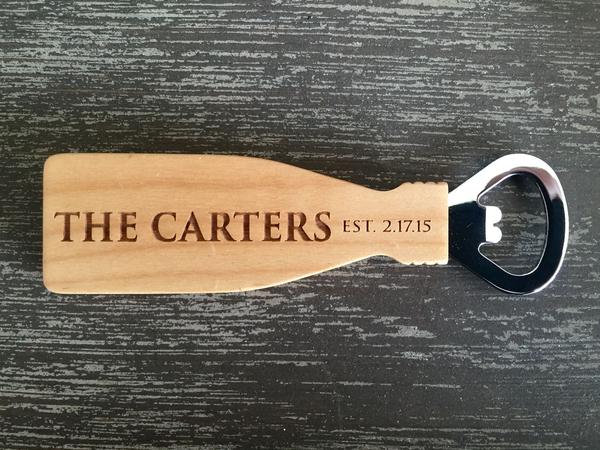 Personalized Magnetic Bottle Openers - 6 Classic Designs!