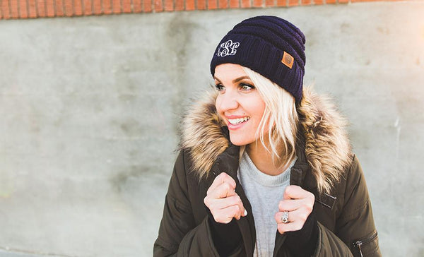 Adult Personalized Beanie Hats