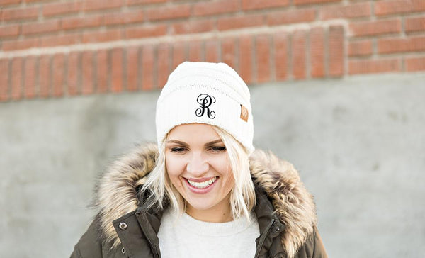 Adult Personalized Beanie Hats