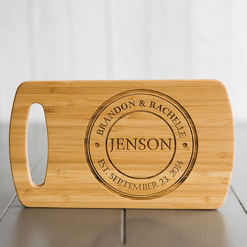 Personalized Easy Carry Cutting Board – 11 Available Designs