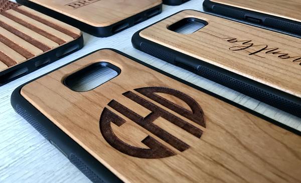 Personalized Wood Cell Phone Cases