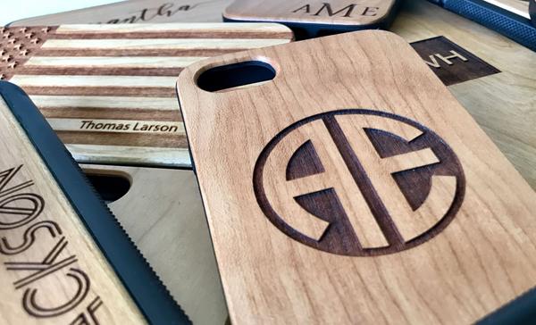 Personalized Wood Cell Phone Cases