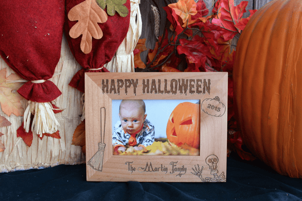 Personalized Spooky Halloween Photo Frames - Qualtry Personalized Gifts