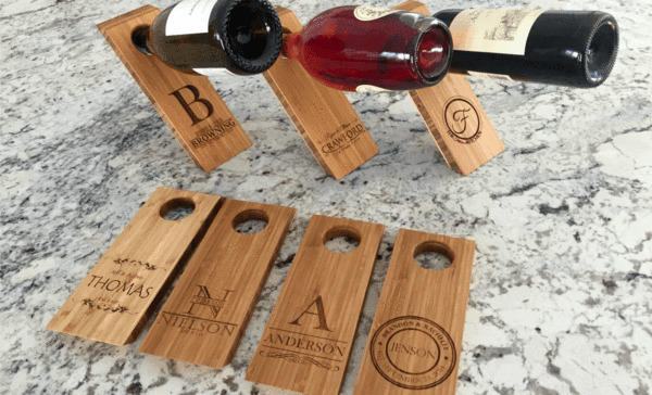 Personalized Wine Bottle Balancers