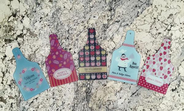 Personalized Tempered Glass Cutting Boards