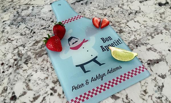 Personalized Tempered Glass Cutting Boards
