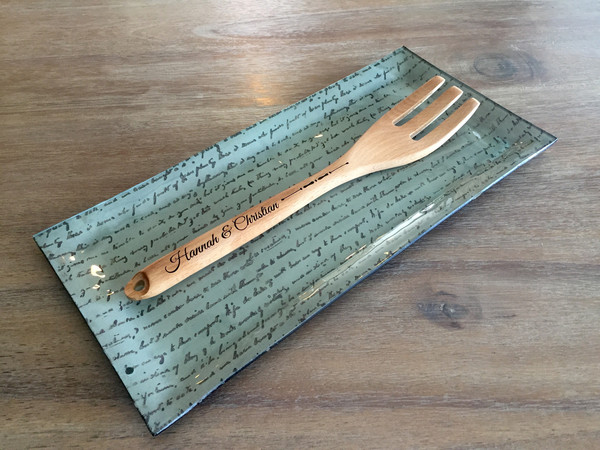 Personalized Decorative Wooden Spoons and Forks