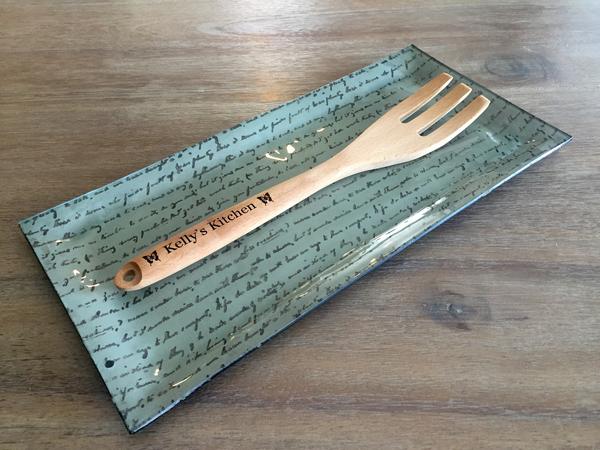 Personalized Decorative Wooden Spoons and Forks
